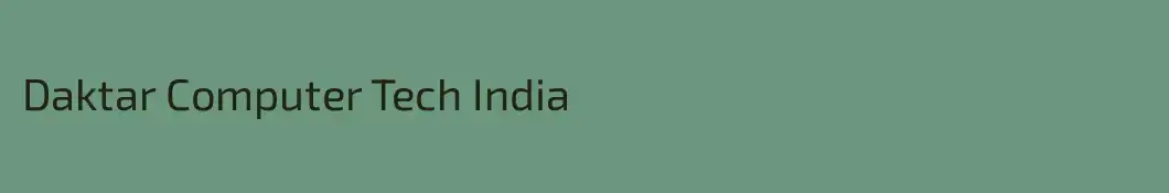 Daktar Computer Tech India